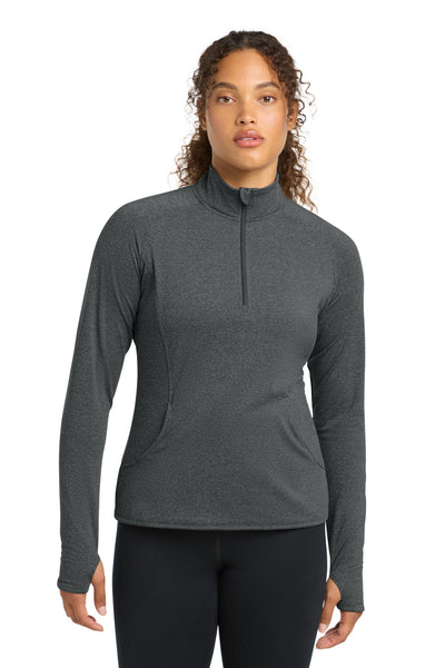 Custom Personalized Sport-Tek ®  Women's Sport-Wick ®  Stretch 1/4-Zip Pullover. LST850
