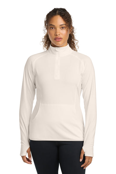 Custom Personalized Sport-Tek ®  Women's Sport-Wick ®  Stretch 1/4-Zip Pullover. LST850