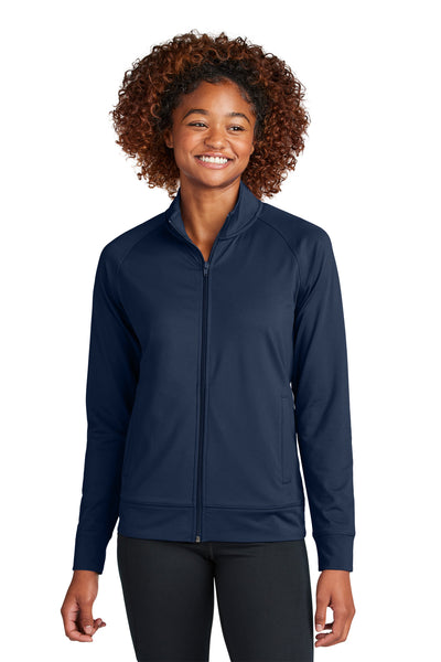 Custom Personalized Sport-Tek ®  Women's Sport-Wick ®  Stretch Full-Zip Cadet Jacket LST857