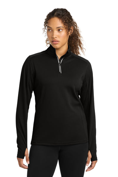 Custom Personalized Sport-Tek ®  Women's Sport-Wick ®  Textured 1/4-Zip Pullover.  LST860