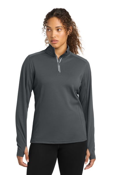 Custom Personalized Sport-Tek ®  Women's Sport-Wick ®  Textured 1/4-Zip Pullover.  LST860