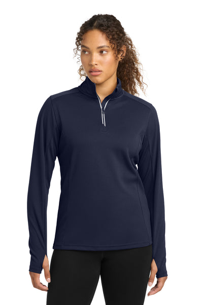 Custom Personalized Sport-Tek ®  Women's Sport-Wick ®  Textured 1/4-Zip Pullover.  LST860