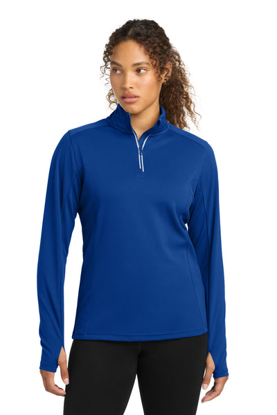 Custom Personalized Sport-Tek ®  Women's Sport-Wick ®  Textured 1/4-Zip Pullover.  LST860