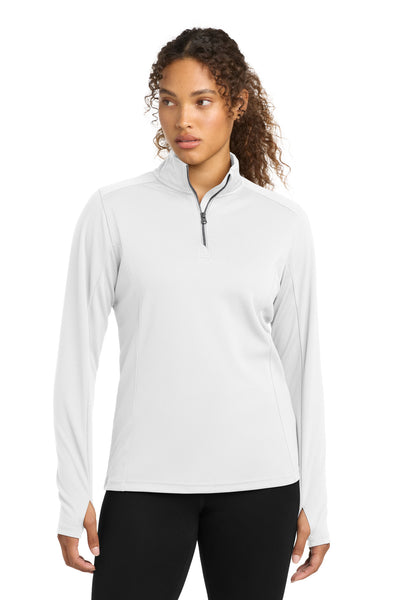 Custom Personalized Sport-Tek ®  Women's Sport-Wick ®  Textured 1/4-Zip Pullover.  LST860