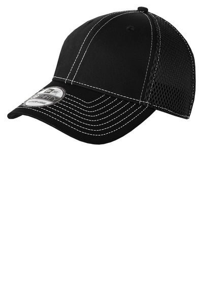 Custom New Era - Stretch Mesh Contrast Stitch Cap. NE1120