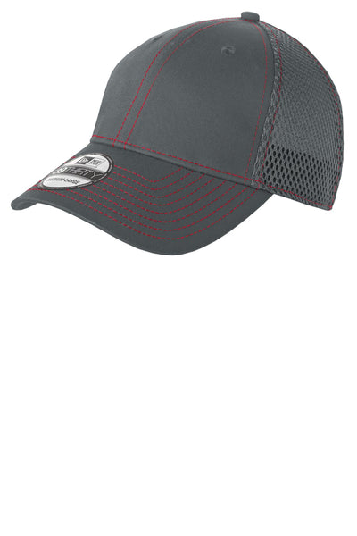 Custom New Era - Stretch Mesh Contrast Stitch Cap. NE1120