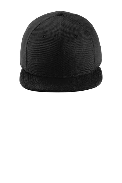 Custom New Era  Original Fit Diamond Era Flat Bill Snapback Cap. NE404