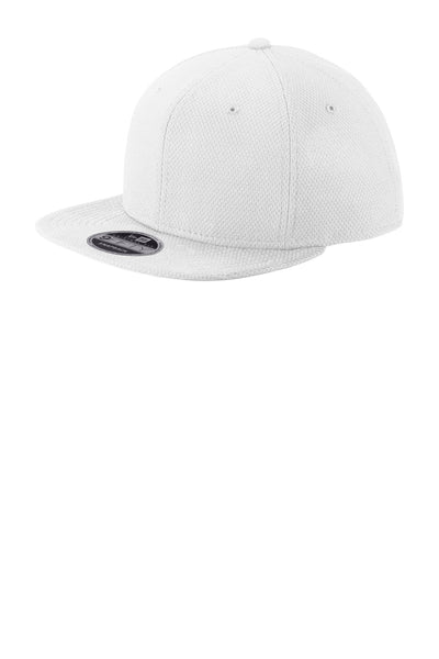 Custom New Era  Original Fit Diamond Era Flat Bill Snapback Cap. NE404
