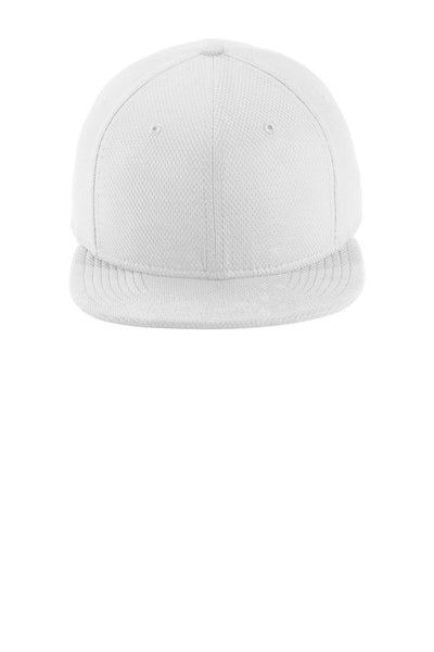 Custom New Era  Original Fit Diamond Era Flat Bill Snapback Cap. NE404