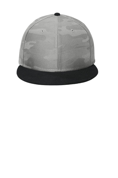 Custom New Era  Camo Flat Bill Snapback Cap NE407