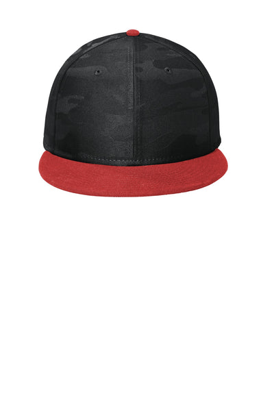 Custom New Era  Camo Flat Bill Snapback Cap NE407