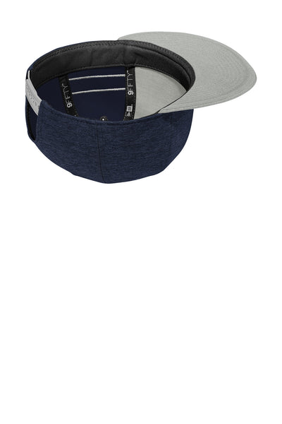 Custom New Era  Shadow Heather Striped Flat Bill Snapback Cap NE408