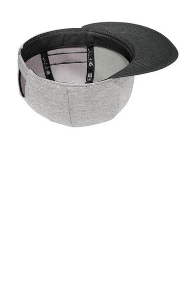 Custom New Era  Shadow Heather Striped Flat Bill Snapback Cap NE408
