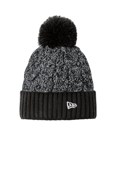 Custom Personalized New Era ®  Marled Knit Pom Beanie NE910