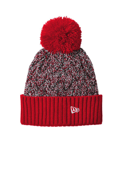 Custom Personalized New Era ®  Marled Knit Pom Beanie NE910