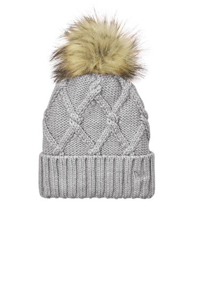 Custom New Era Faux Fur Pom Beanie NE911