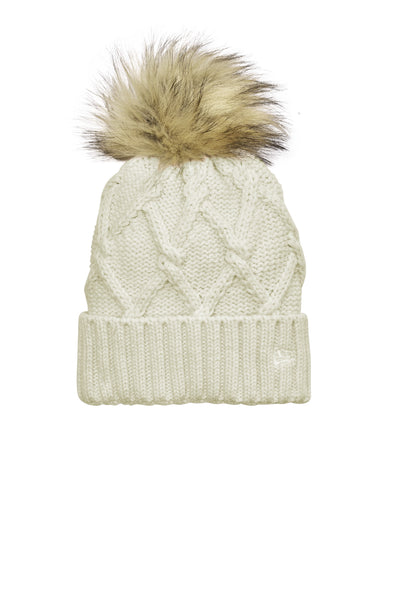 Custom New Era Faux Fur Pom Beanie NE911
