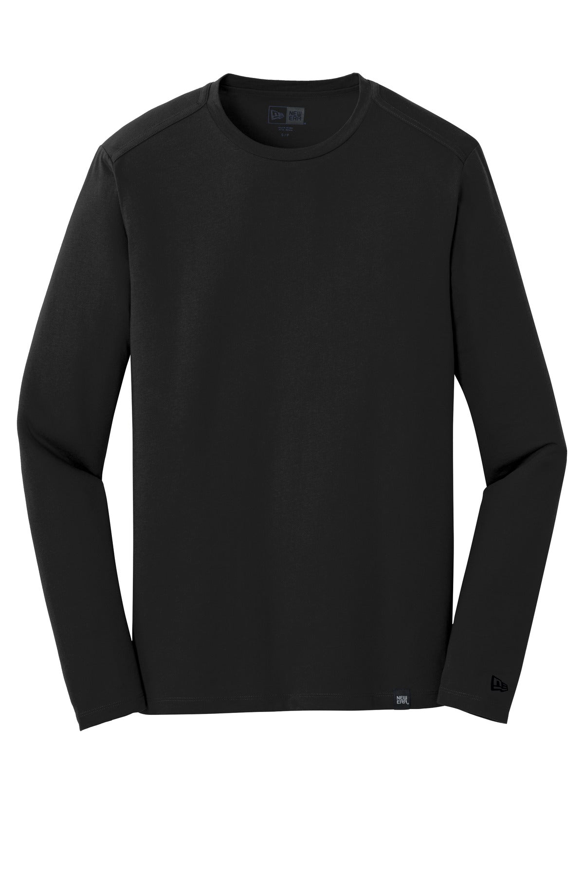Custom New Era  Heritage Blend Long Sleeve Crew Tee. NEA102