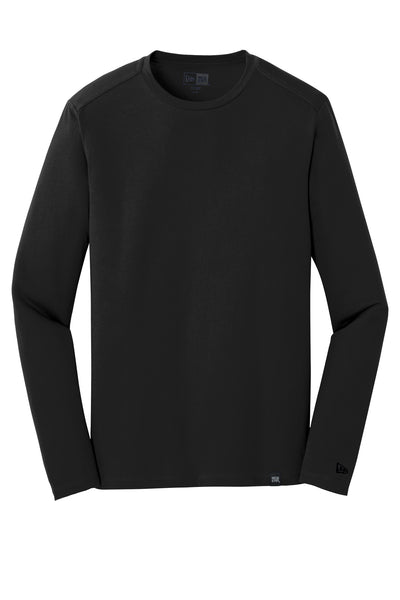 Custom New Era  Heritage Blend Long Sleeve Crew Tee. NEA102