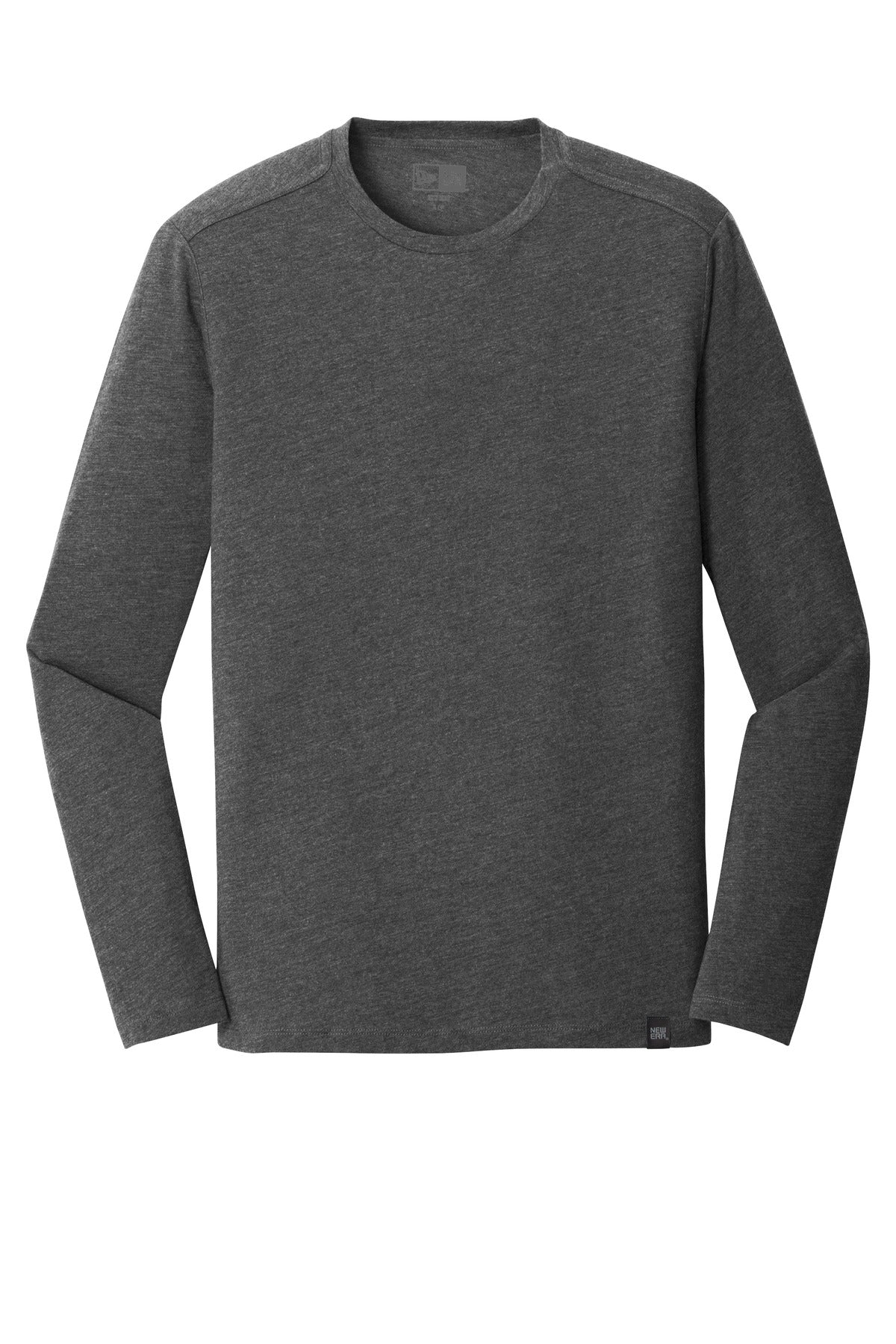 Custom New Era  Heritage Blend Long Sleeve Crew Tee. NEA102