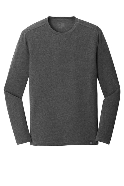 Custom New Era  Heritage Blend Long Sleeve Crew Tee. NEA102