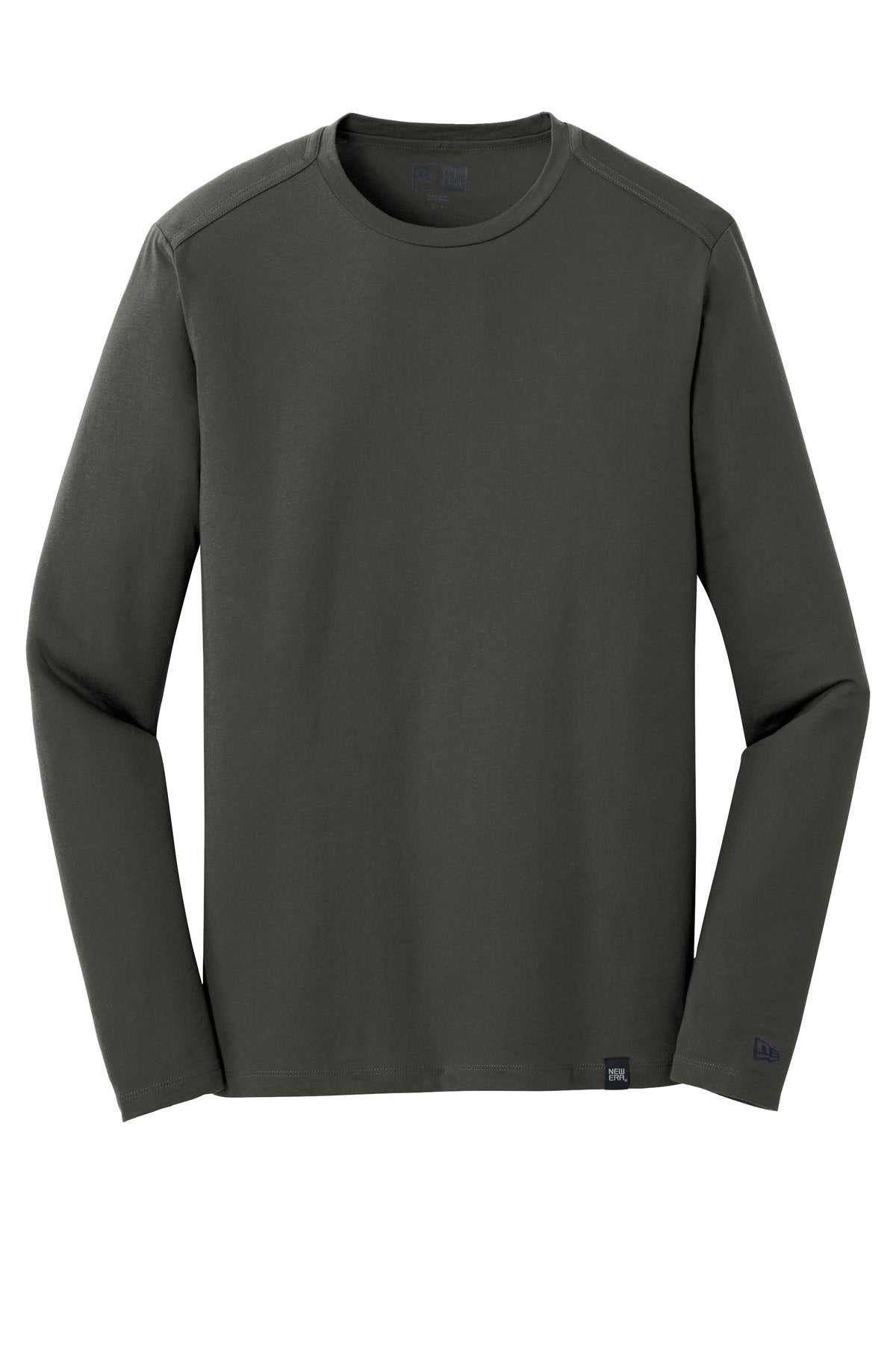 Custom New Era  Heritage Blend Long Sleeve Crew Tee. NEA102
