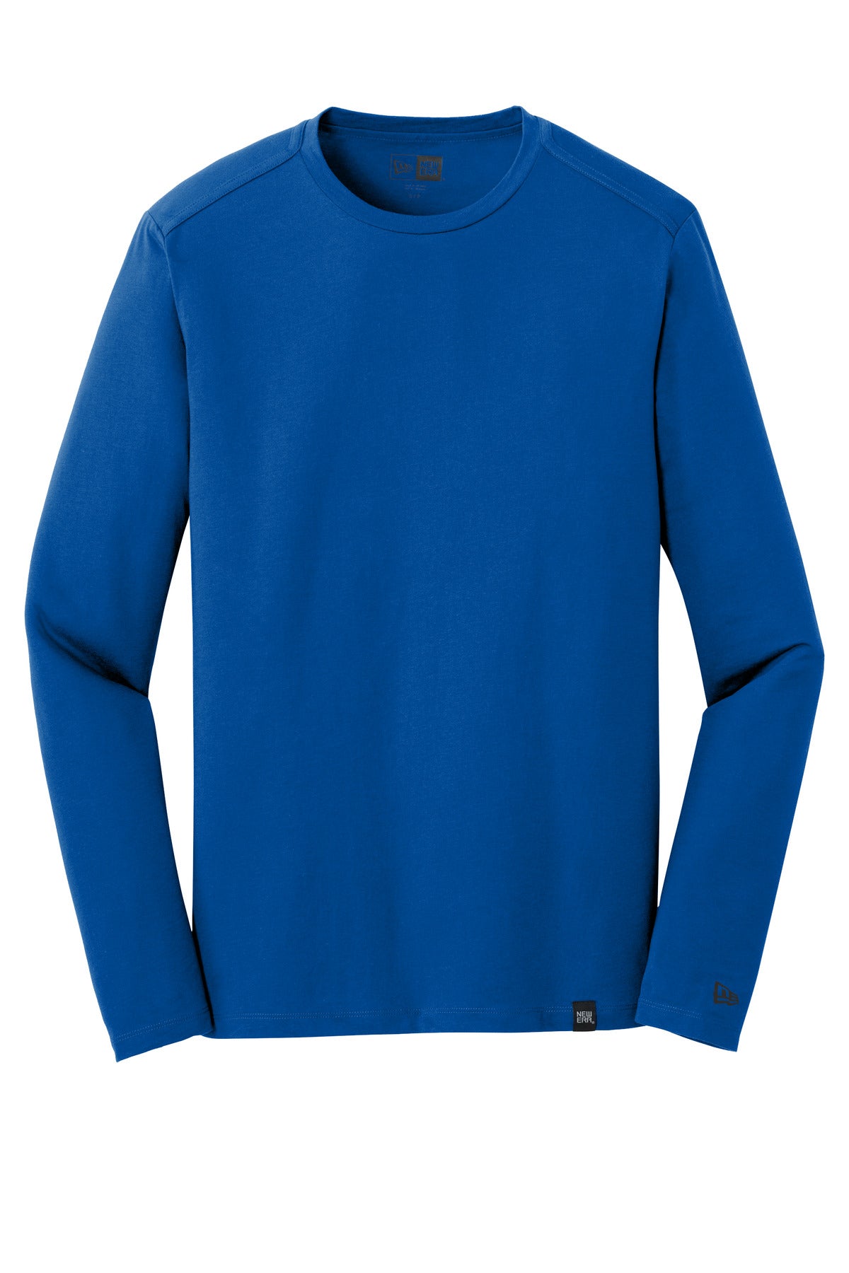 Custom New Era  Heritage Blend Long Sleeve Crew Tee. NEA102