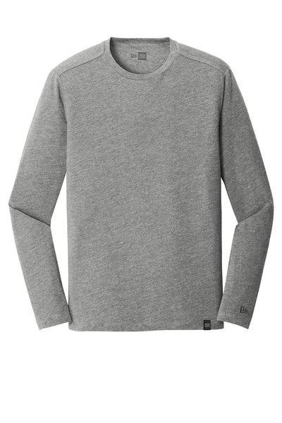 Custom New Era  Heritage Blend Long Sleeve Crew Tee. NEA102