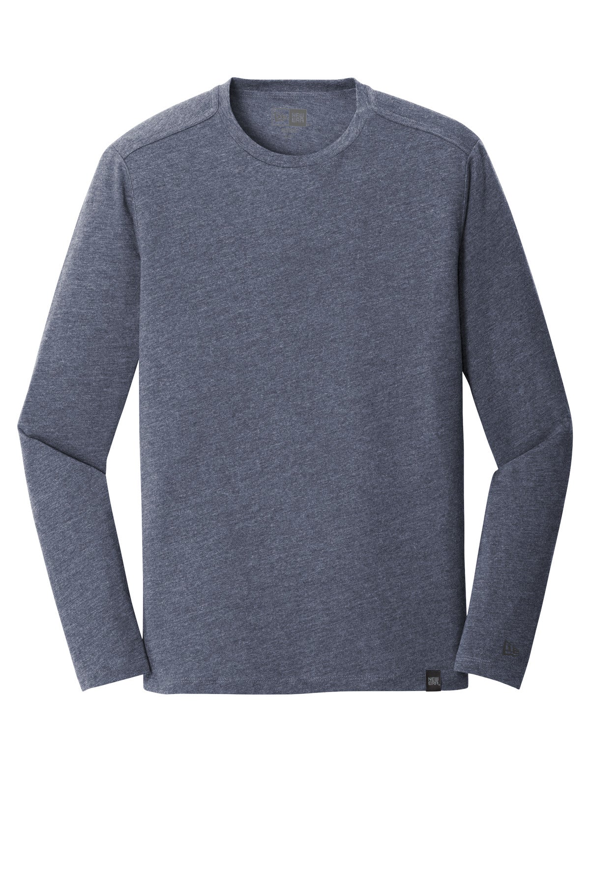 Custom New Era  Heritage Blend Long Sleeve Crew Tee. NEA102