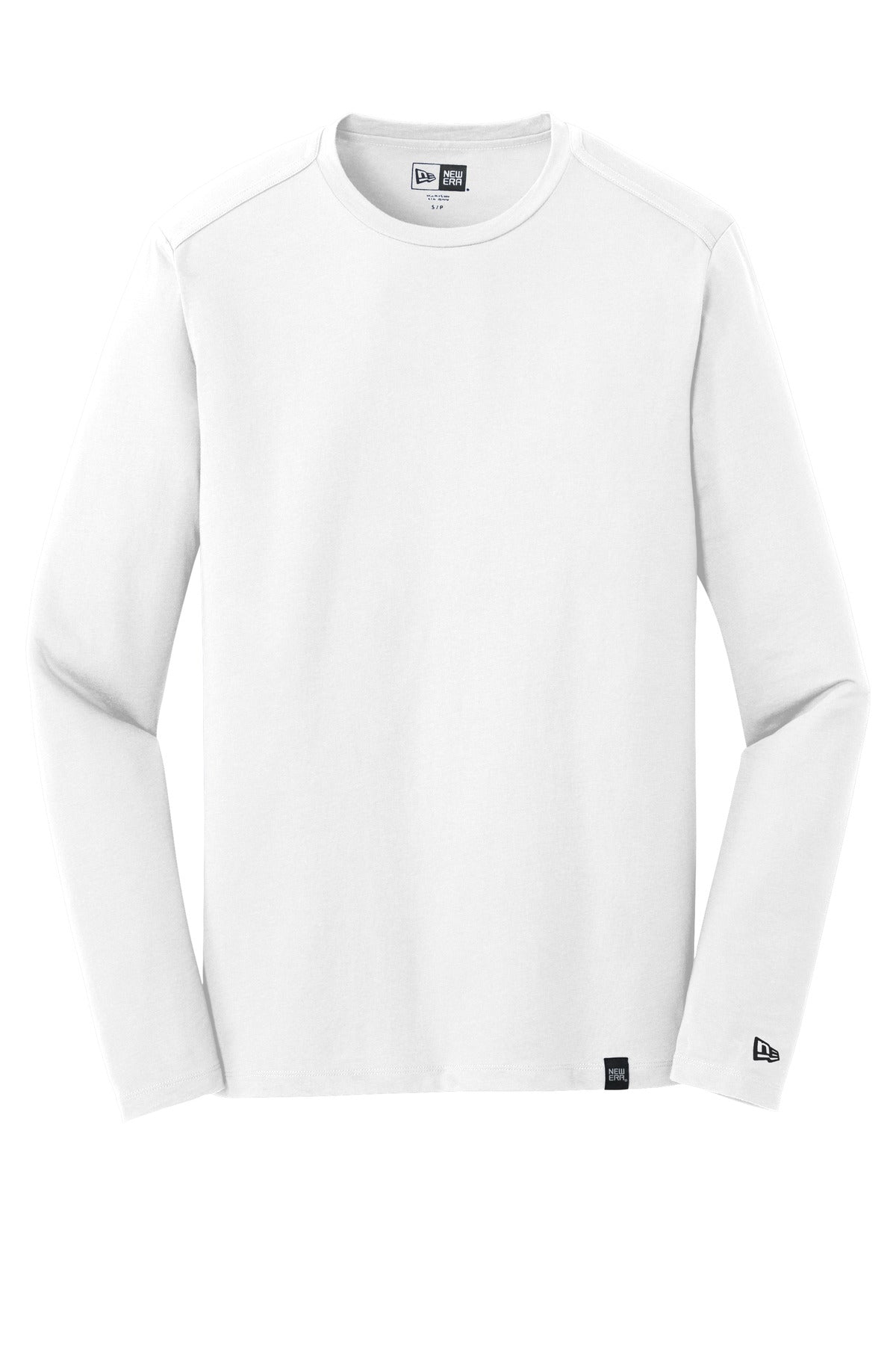 Custom New Era  Heritage Blend Long Sleeve Crew Tee. NEA102