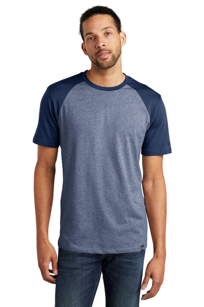 Custom New Era  Heritage Blend Varsity Tee. NEA107