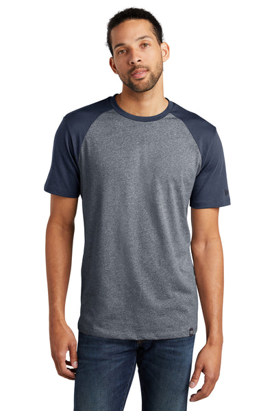 Custom New Era  Heritage Blend Varsity Tee. NEA107