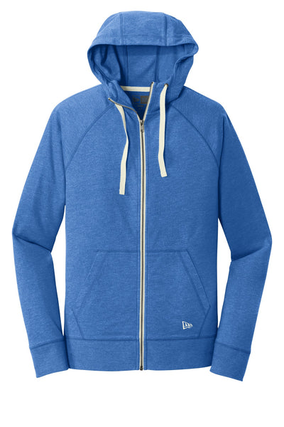 Custom New Era  Sueded Cotton Blend Full-Zip Hoodie. NEA122