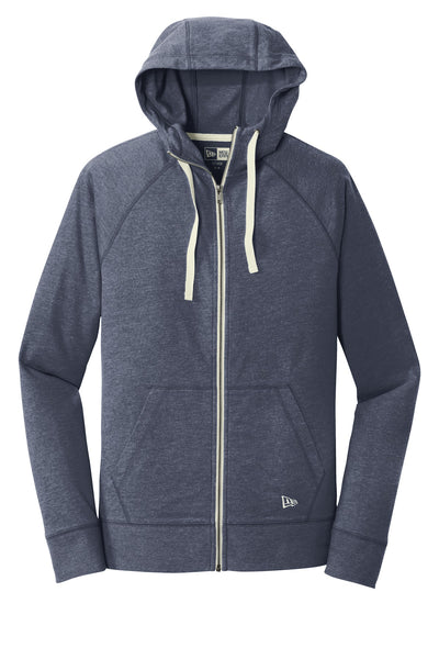 Custom New Era  Sueded Cotton Blend Full-Zip Hoodie. NEA122