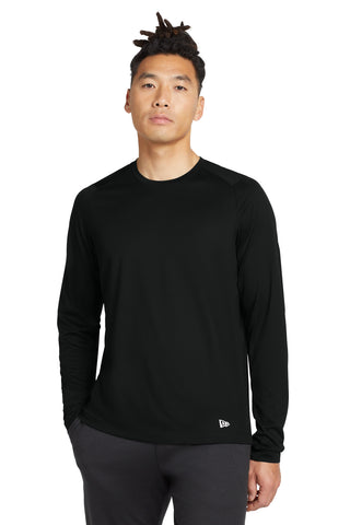Custom New Era  Series Performance Long Sleeve Crew Tee. NEA201