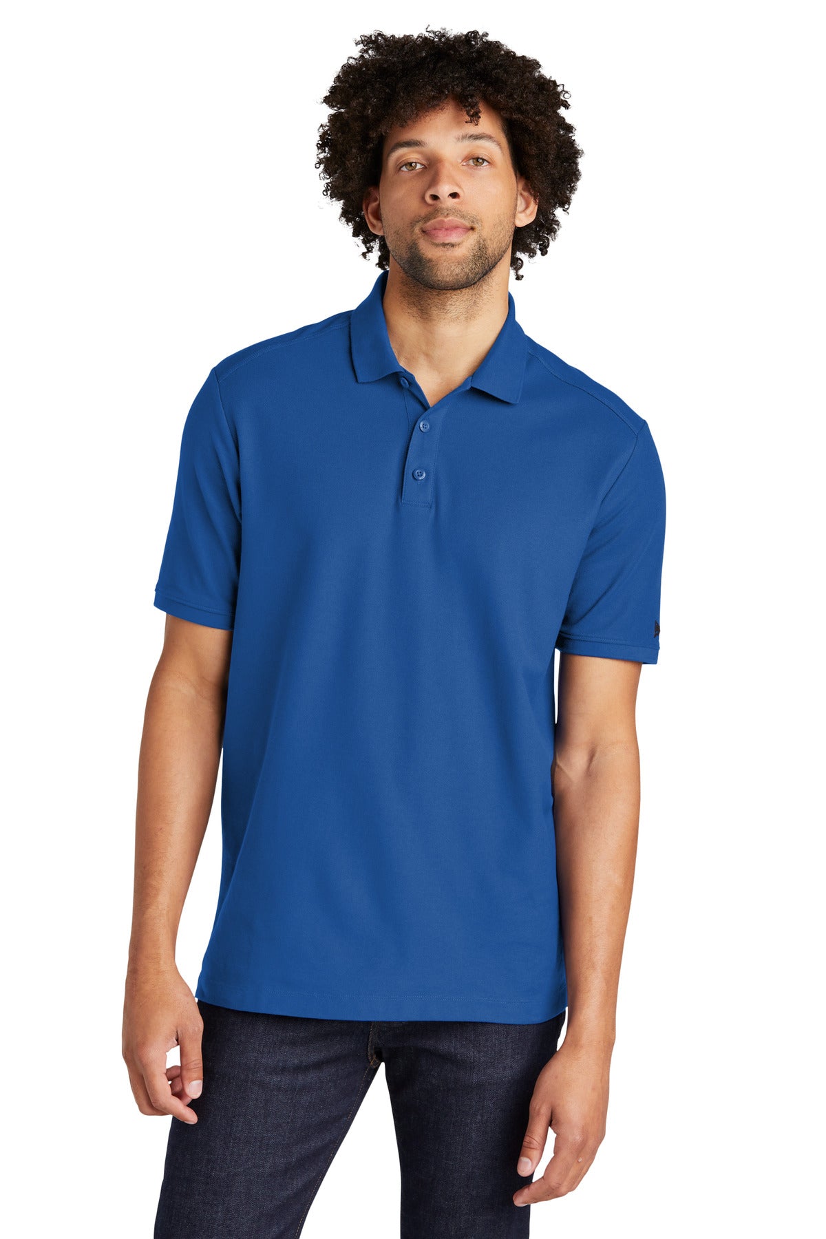Custom New Era  Venue Home Plate Polo. NEA300