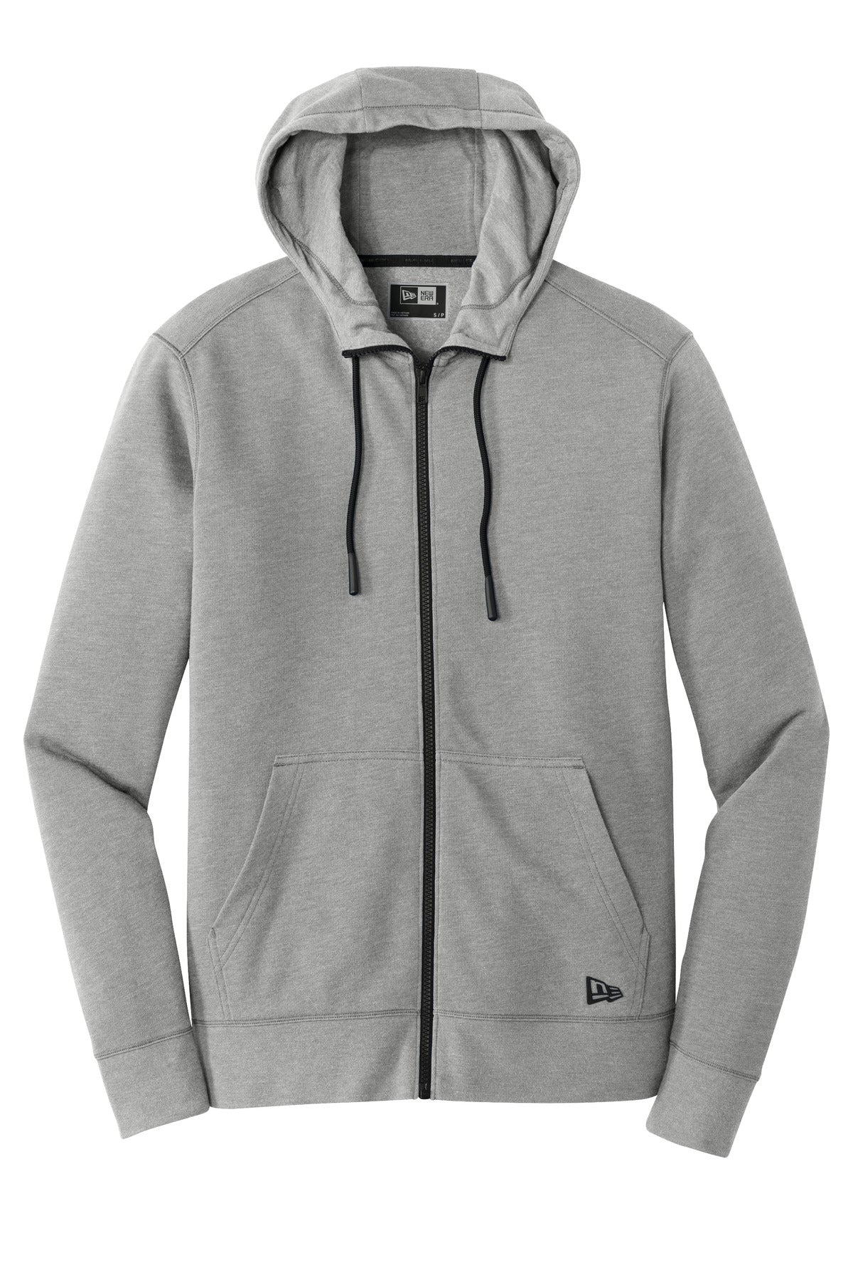 Custom New Era  Tri-Blend Fleece Full-Zip HoodieNEA511