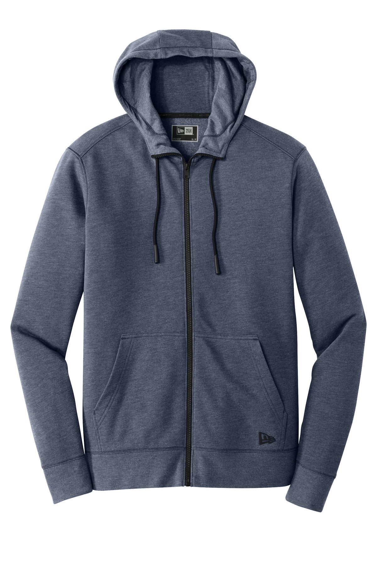 Custom New Era  Tri-Blend Fleece Full-Zip HoodieNEA511