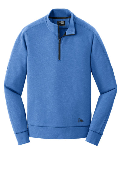 Custom New Era  Tri-Blend Fleece 1/4-Zip Pullover. NEA512