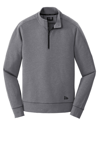 Custom New Era  Tri-Blend Fleece 1/4-Zip Pullover. NEA512