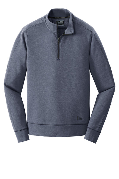 Custom New Era  Tri-Blend Fleece 1/4-Zip Pullover. NEA512
