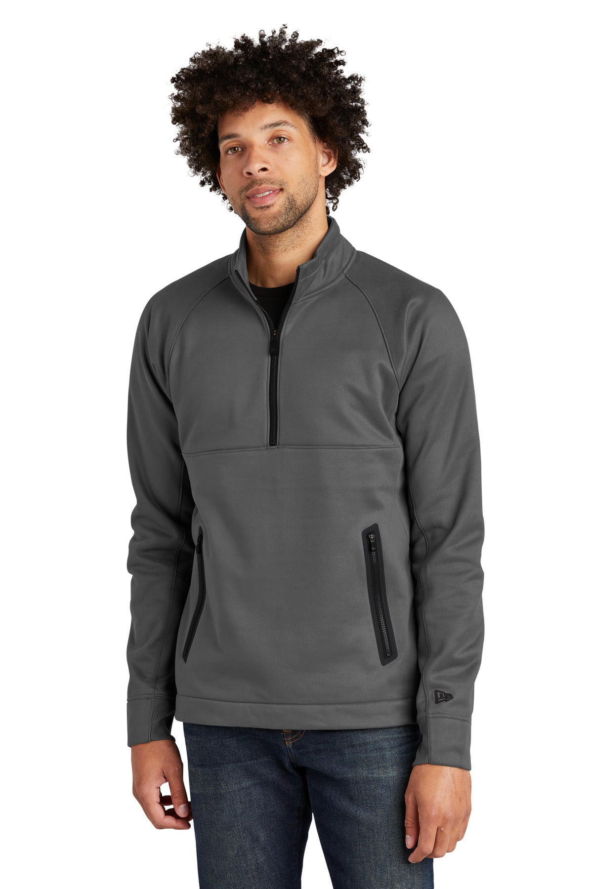 Custom New Era  Venue Fleece 1/4-Zip Pullover. NEA523
