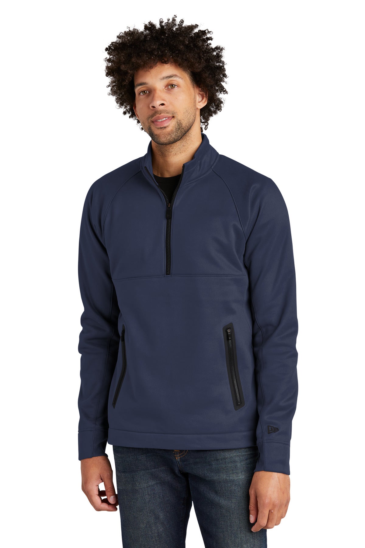 Custom New Era  Venue Fleece 1/4-Zip Pullover. NEA523