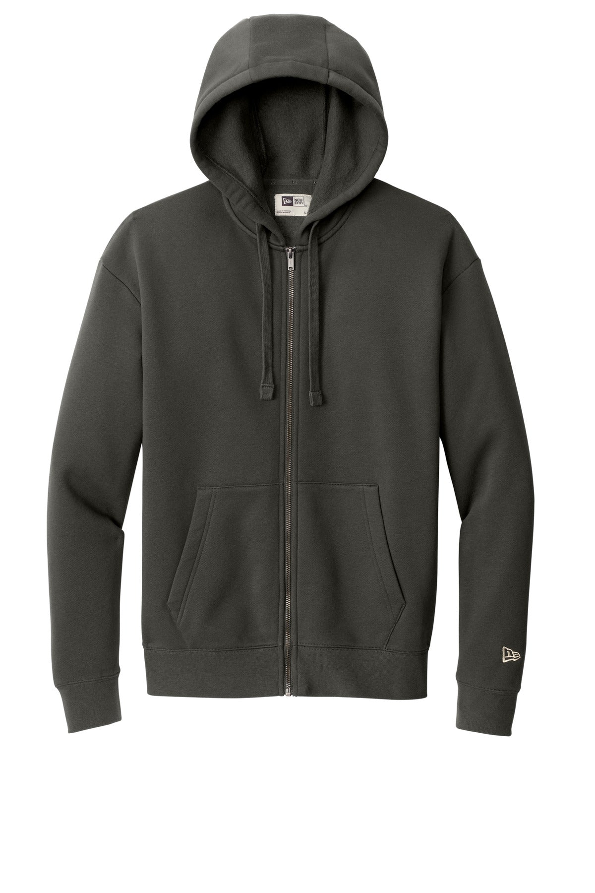 Custom New Era Heritage Fleece Full-Zip Hoodie NEA526