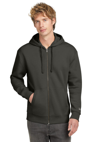 Custom New Era Heritage Fleece Full-Zip Hoodie NEA526