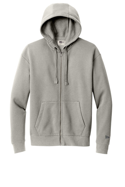 Custom New Era Heritage Fleece Full-Zip Hoodie NEA526