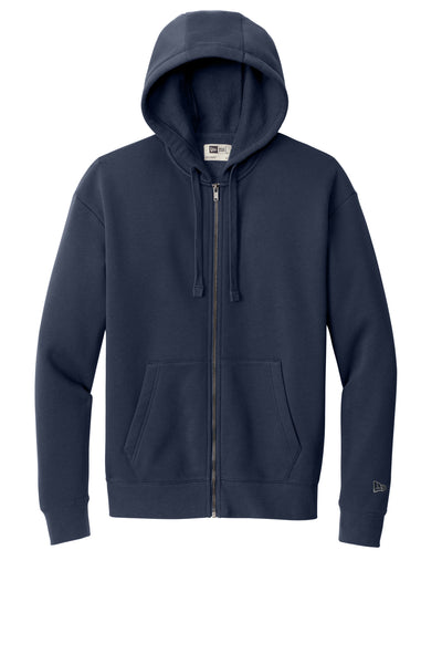 Custom New Era Heritage Fleece Full-Zip Hoodie NEA526