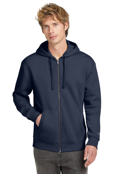 Custom New Era Heritage Fleece Full-Zip Hoodie NEA526
