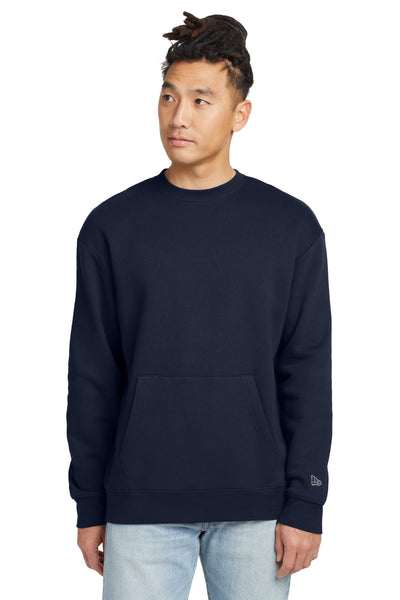 Custom New Era Heritage Fleece Pocket Crew NEA527