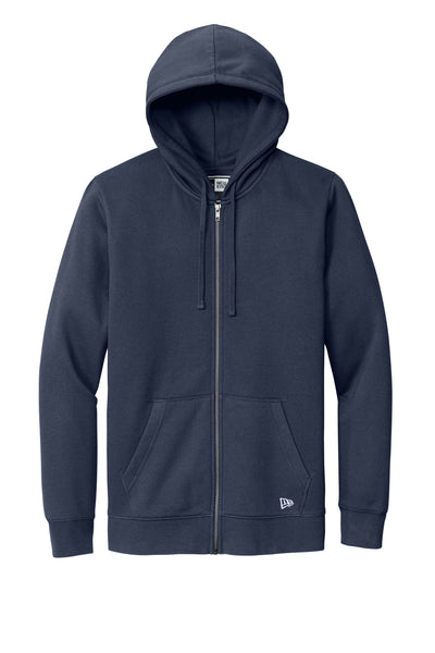 Custom New Era Comeback Fleece Full-Zip Hoodie NEA551